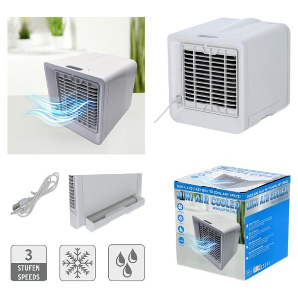 Mini Klimaanlage, Würfel, ca. 16x16cm