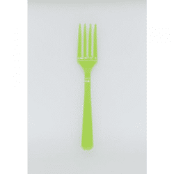 Amscan 20 robuste Kunststoff Gabeln kiwigrün Party