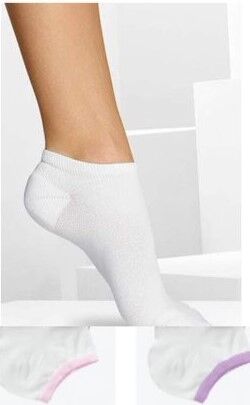 Damen Sneakersocken weiß Socken Restposten