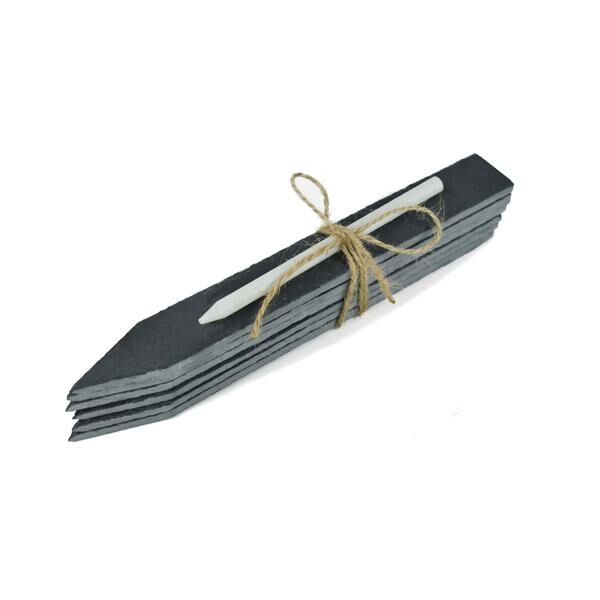 Pflanzstecker, Schiefer, 6er Set, ca.2x15cm