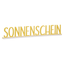 Schriftzug Sonnenschein, ca.61x10,5cm