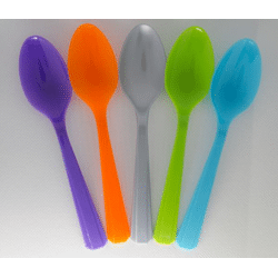 Amscan 20 robuste Kunststoff Löffel in lila, Party