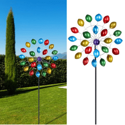 Confetti wind wheel, colorful, approx. 168cmH