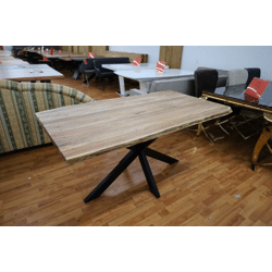 Esstisch Tisch + Massivholz Akazie + VOLL HOLZ 4cm 160x90cm 