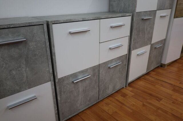 Chest of drawers + shelves + drawers +New in stock