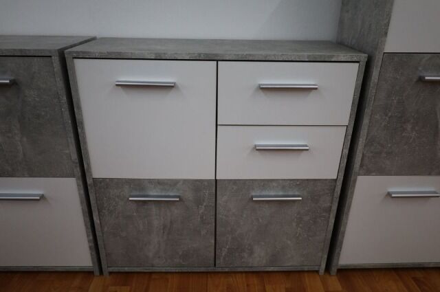 Chest of drawers + shelves + drawers +New in stock