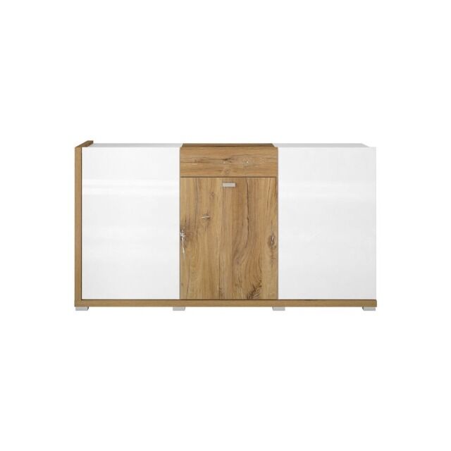 Sideboard Kommode + Soft Close + Holz Optik 
