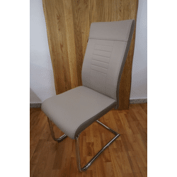 Esszimmerstuhl Stuhl + Metall Gestell +Kunstleder