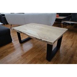 Couchtisch + Massivholz Akazie + Baumkante +Neu auf Lager