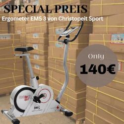 Sportgeräte Hometrainer Ergometer Christopeit EMS 3