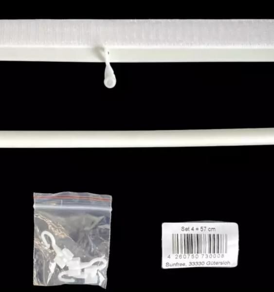 Flexo sliding curtains 57cm, Sunfree curtains, curtains, curtain rods, Sunfree Curtains, household goods, wholesale remaining stock