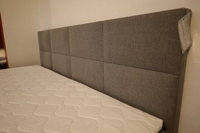Kastenbett Boxspringbett + Stauraum +Matratze + Topper 180x200cm 