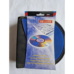 CD case for 24 CDs / DVDs / Blu-rays & other items