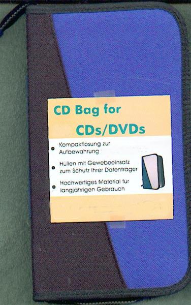 Tasche für 120 CD-/DVD/ Blu-ray & Sonstiges
