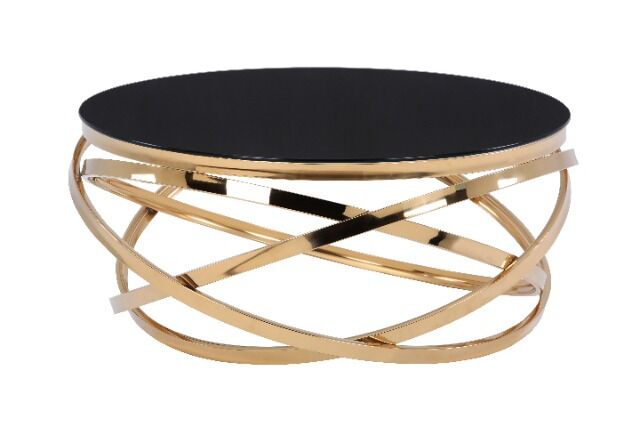 Couchtisch + Glasablage weiß oder sw + Metall Gestell 90cm 