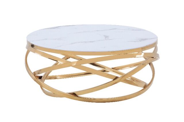 Couchtisch + Glasablage weiß oder sw + Metall Gestell 90cm 