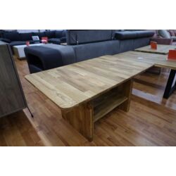 Couchtisch Tisch + Massivholz Eiche + ECHT HOLZ 120/158x70x56,5/72,5 cm  ( LxBxT ) 