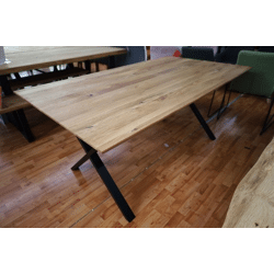 Esstisch Tisch+ Massivholz Eiche+ Schweizer Kante 200x100cm