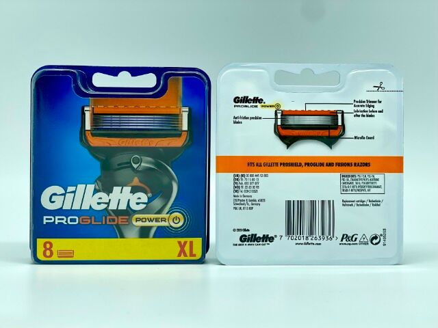 GILLETTE FUSION5 PROGLIDE POWER RASIERKLINGEN 8ER