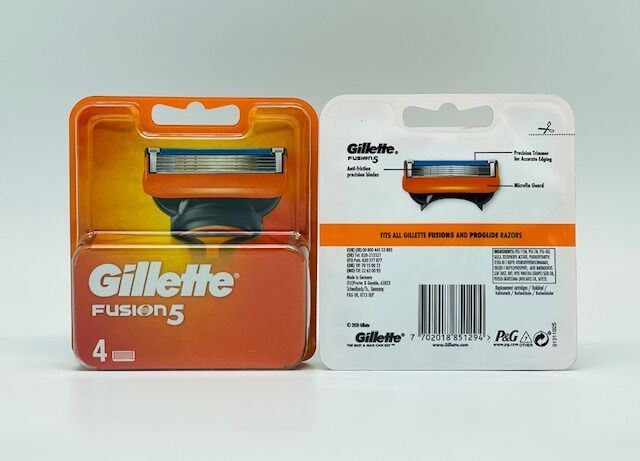 GILLETTE FUSION5 RASIERKLINGEN 4ER