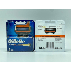 GILLETTE PROGLIDE POWER RASIERKLIGNEN 4ER