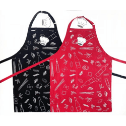 KitchenCover Kochschürze Schürze Küchenschürze Kochkleidung Kochzubehör 4 Farben, 100% Baumwolle, Großhandel Restposten