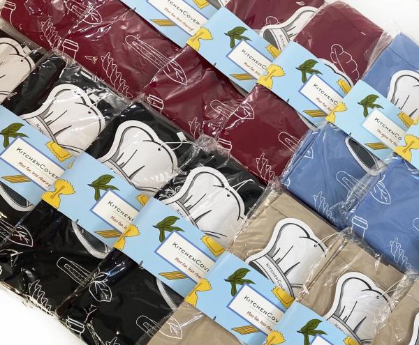 KitchenCover Kochschürze Schürze Küchenschürze Kochkleidung Kochzubehör 4 Farben, 100% Baumwolle, Großhandel Restposten