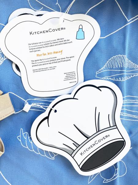 KitchenCover Kochschürze Schürze Küchenschürze Kochkleidung Kochzubehör 4 Farben, 100% Baumwolle, Großhandel Restposten