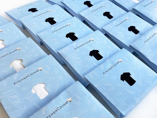 KitchenCover T-Shirts für Erwachsene und Kinder, Weiß, Schwarz, Bekleidung, Oberkleidung Großhandel, Restposten