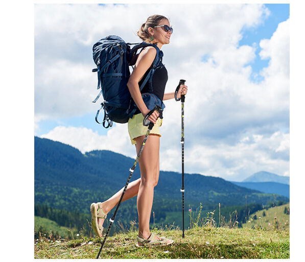 Teleskop Wanderstock 2er Set