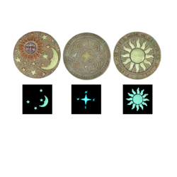 TRITTSTEIN, FLUORESZIEREND