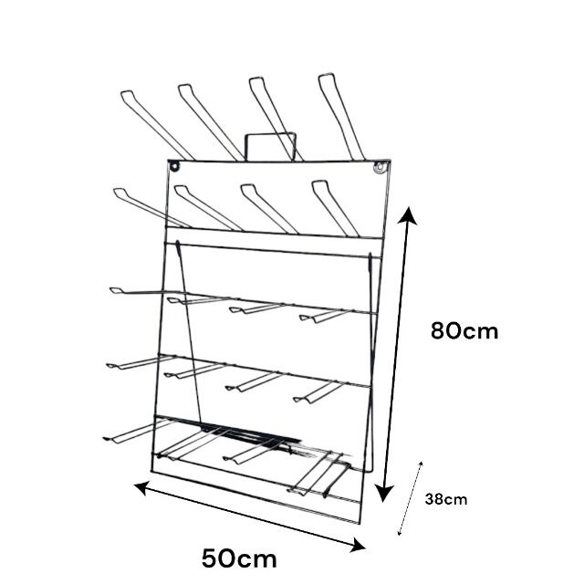 Power Escorts 150 Pieces Mix Products Including Freestanding Metal Counter Display