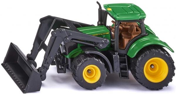 SIKU 1395 - John Deere mit Frontlader - Modellauto