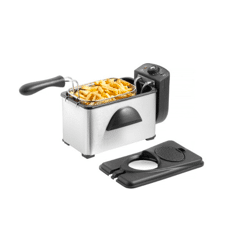 Edelstahl Fritteuse 3 Liter
