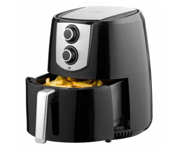 Heißluft-Fritteuse 4,4 L, 1400W schwarz,