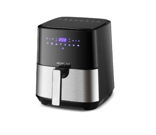 Heißluft-Fritteuse Digital 5,0 L, 1450W Schwarz