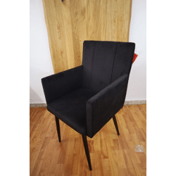 Esszimmerstuhl Stuhl + Metall Gestell + Armlehnen