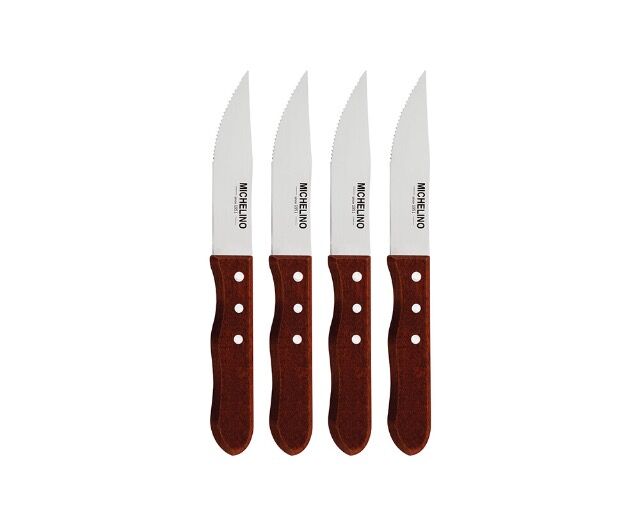 4-tlg. Jumbo Steakmesser Set