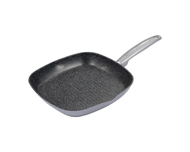 Grillpfanne 28x28cm Metallic Silver