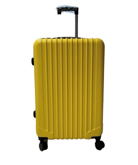 3-piece ABS suitcase Travelline yellow