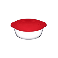 Auflaufform Rund 2100cc mit Deckel