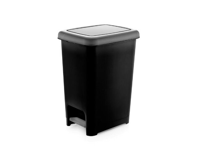 Kunststoff Mülleimer m. deckel 10ltr