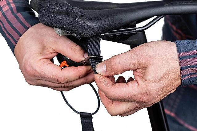 kommit® Zugsystem für Fahrräder und E-Bikes Seilsystem perfekt für Kinder Seilzugsystem Fahrradleine Abschleppleine