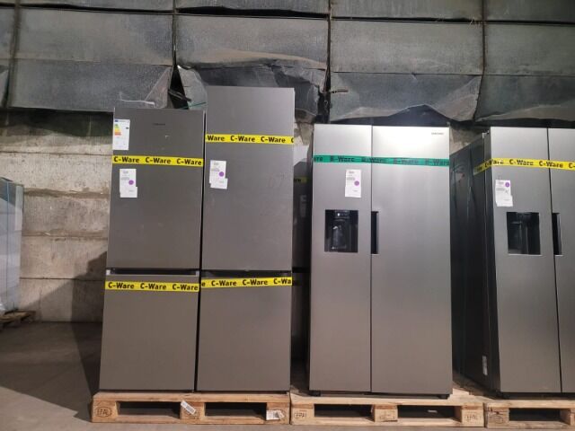 Samsung Germany Mixed White Goods B&C Goods 114 pieces SBS & Combi Fridges, Washing Machines, Dryers, Microwaves, Cookers