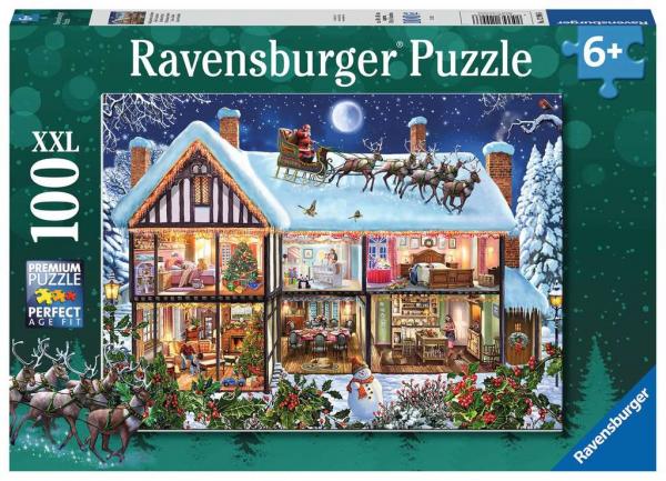 Weihnachten Zuhause - Puzzle 100 XXL Teile