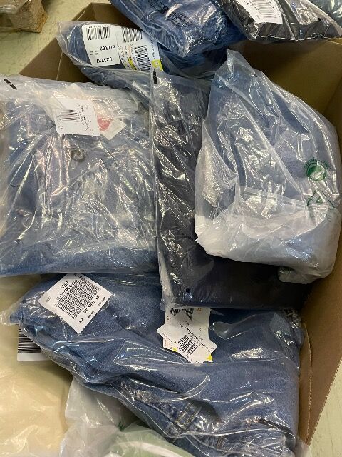 Textiles, clothing remnants, catalog for reduced goods