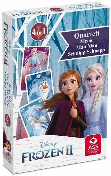 Disney Frozen 2 / Die Eisk&ouml;nigin - Quartett & Aktionsspiel