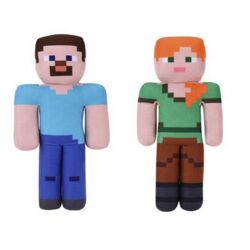 Minecraft - Plüschfiguren - sortiert 30 cm (Steve & Alex)