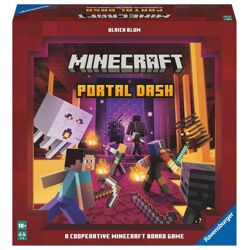 Minecraft Portal Dash - Brettspiel
