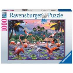 Pinke Flamingos - Puzzle - 1000 Teile